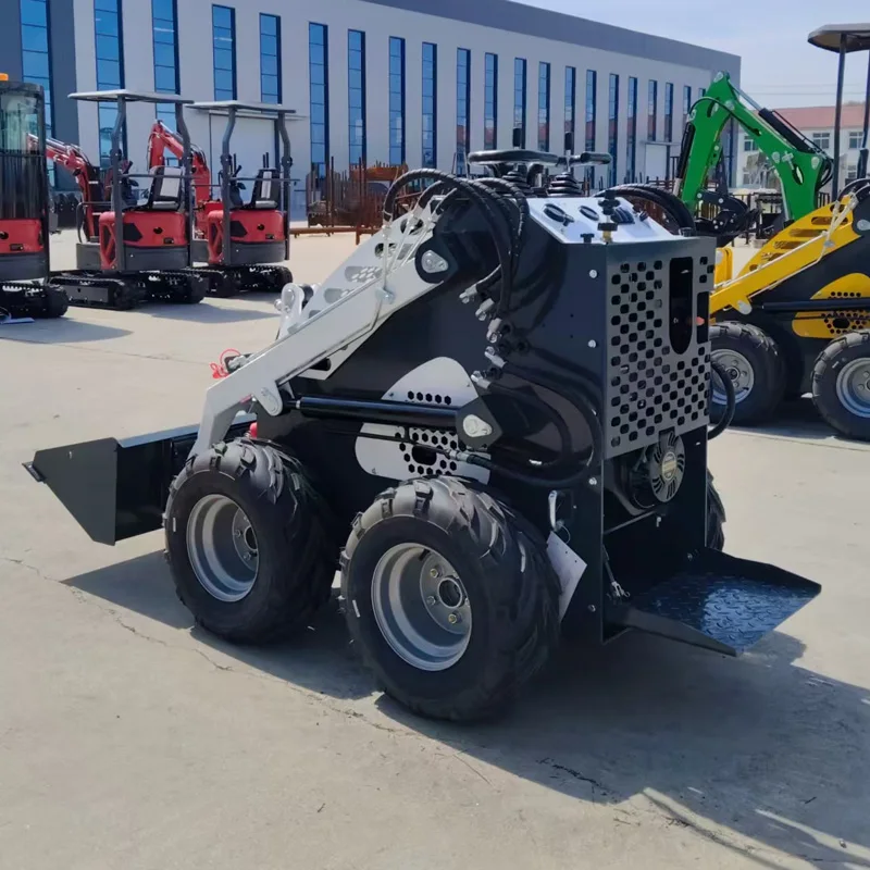 Compact Wheel Loader Front End Mini Loader CE EPA Euro5 China  Mini Skid Steer Loader