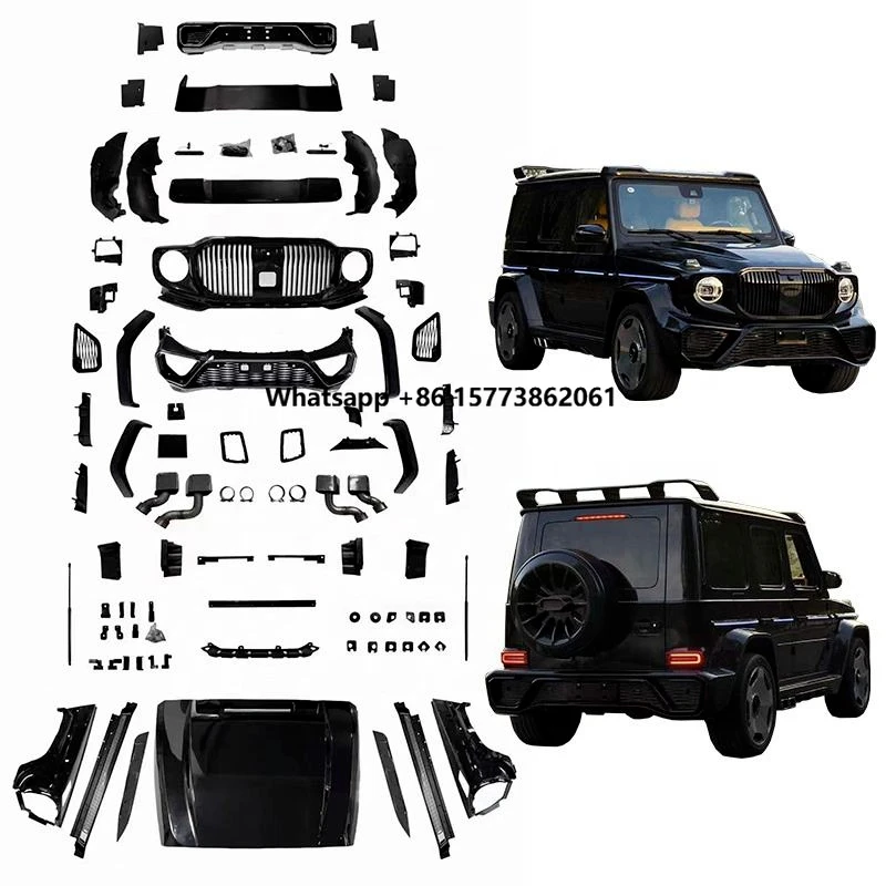 New G900 Style Body Kit for 2018-2023 G-Class W464 (G500/G63) - Front/Rear Bumper Conversion Kit