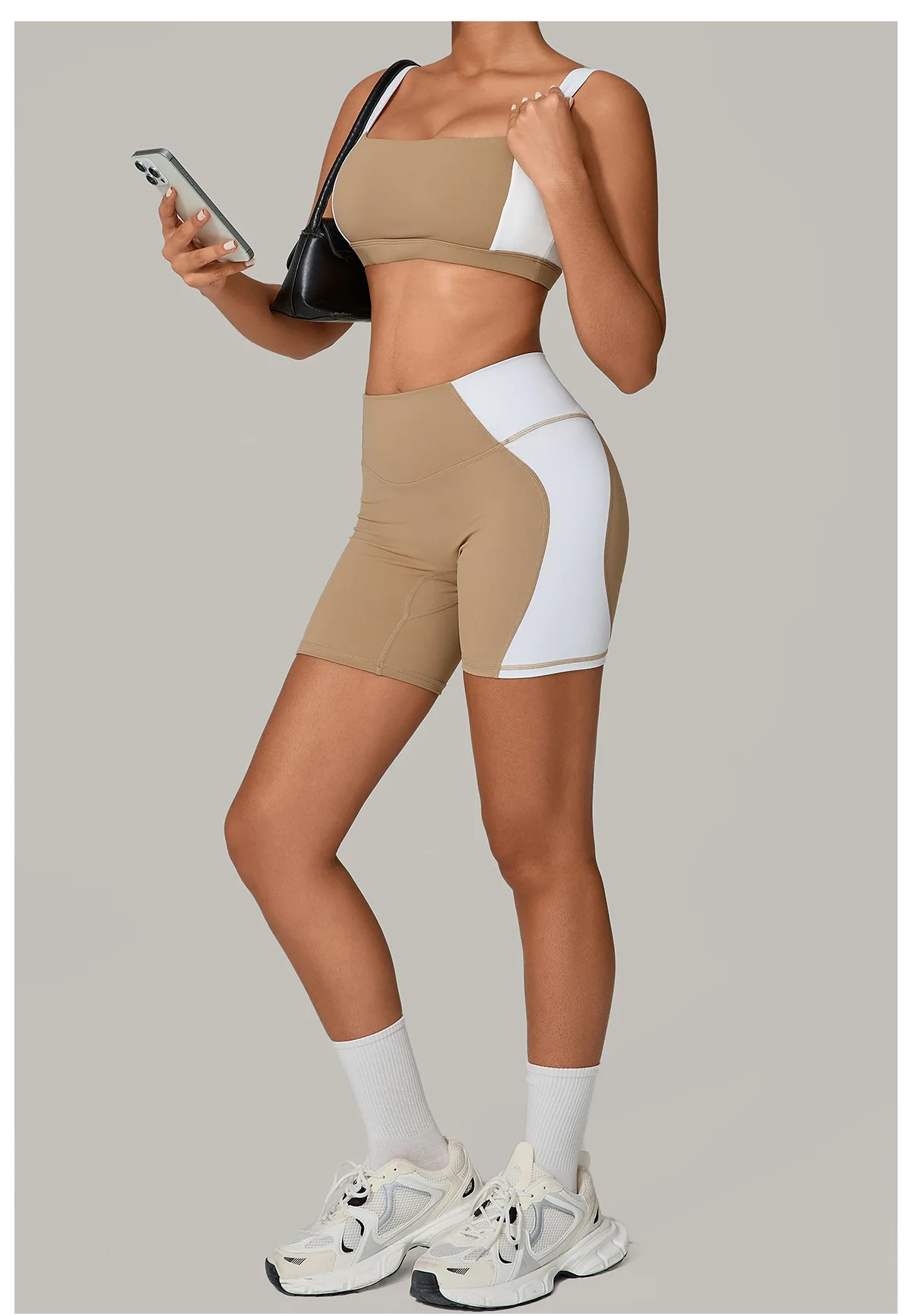 2025 женские новые узкие шорты для фитнеса и танцев, упражнений, узкие шорты для йоги, комплект