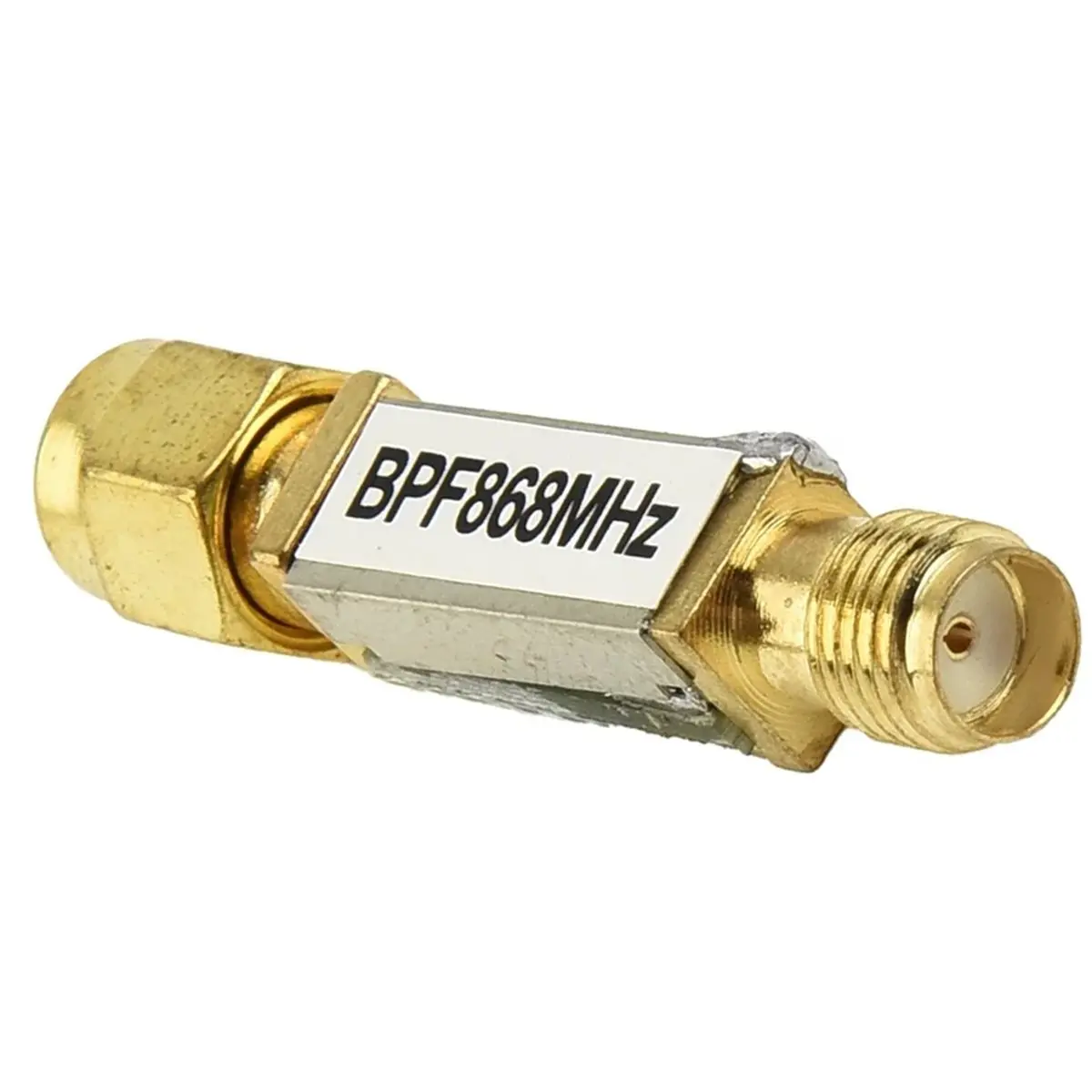 Oct Sale 1pc RF Bandpass Filter 868MHz RFID Receivers EU IoT Dedicated SAW Bandpass Filter 2MHz Bandwidth SMA Interface