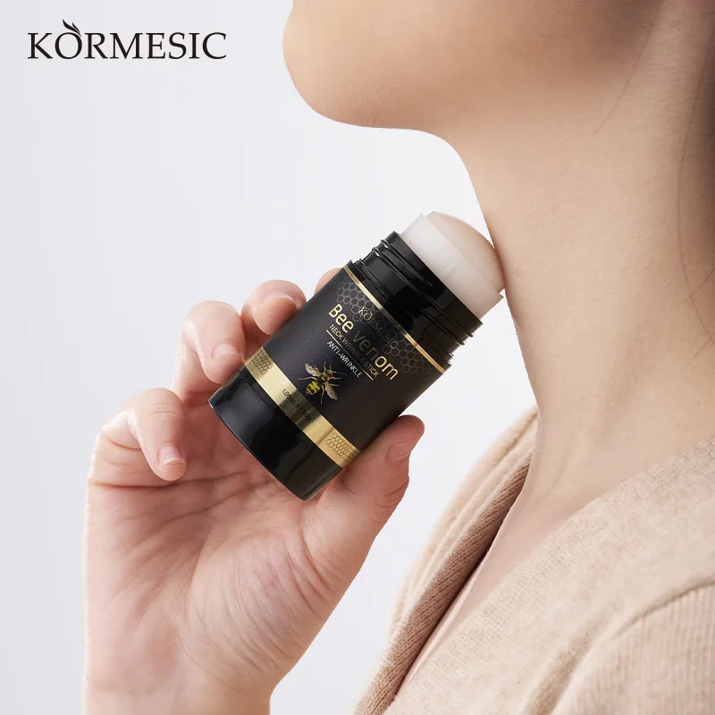 KORMESIC Bee Venom Neck Wrinkle Stick Care Moisturizing Nourishing Hydrating skincare Beauty Necks Skin Products