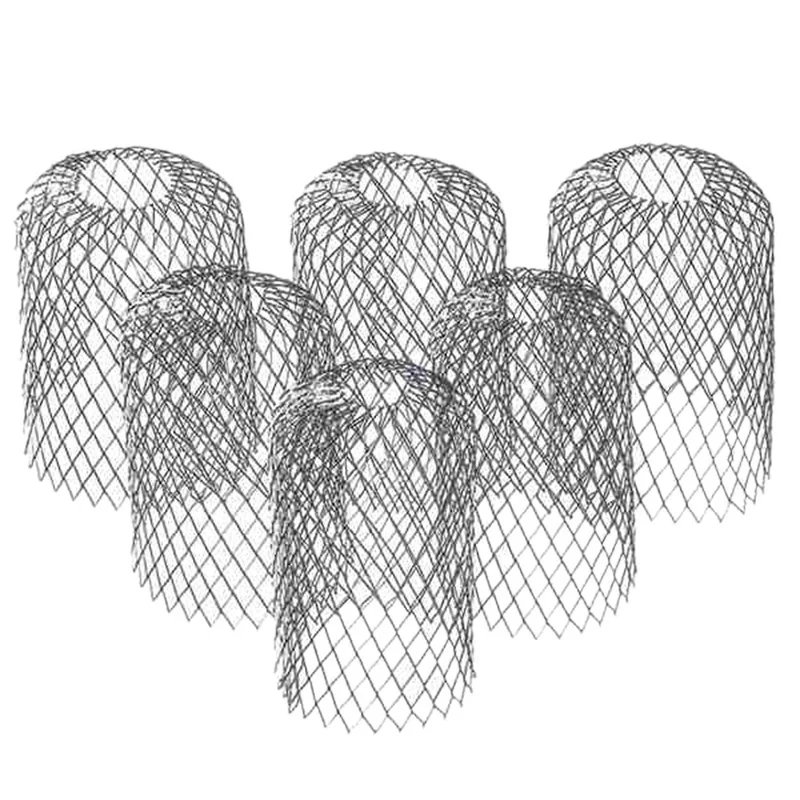 Expansível Alumínio Filtro Filtro, Gutter Guard para Parar Bloqueio Folhas, 6 Pack, 3"