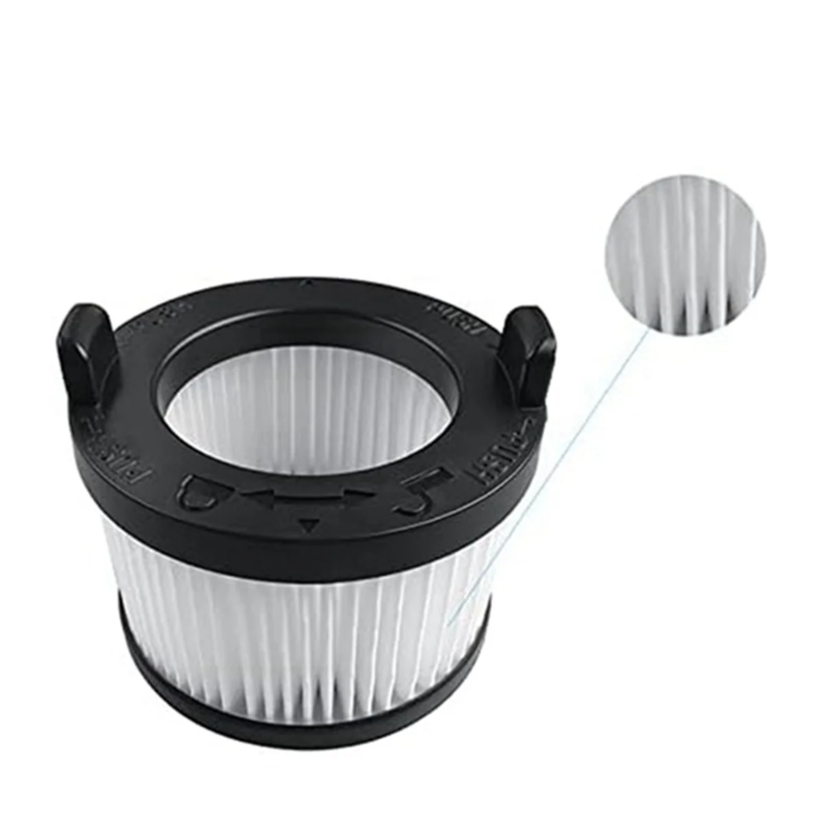 BRILLIANT 2 Pre-Filters and 1 Post-Filters with Cleaning Brush for Vortexiq 40- Home Cleaner Filter