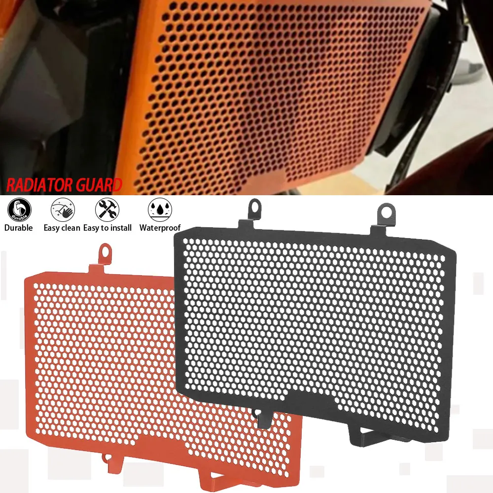 

For RC390 2022 2023 2024 2025 RC 390 CNC Aluminum Motorcycle Radiator Grille Guard Grill Cover Protection Protector Accessories