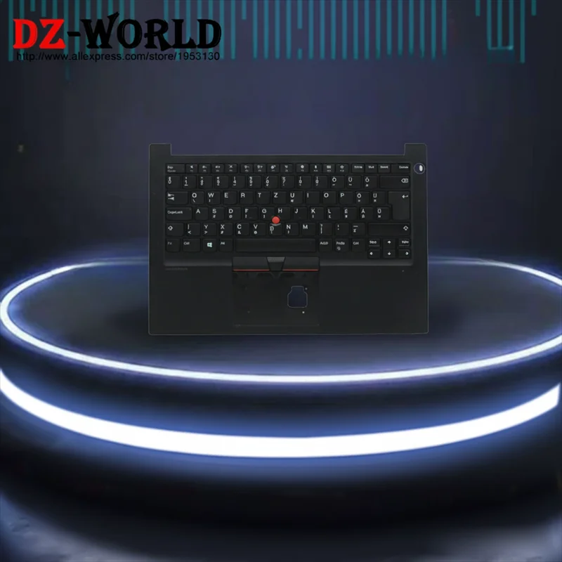 

For Lenovo Thinkpad E14 Gen 1 G1 Keyboard Upper Case Palmrest Shell Cover Black 5M10V17028 5M11B77518 5M11B77514