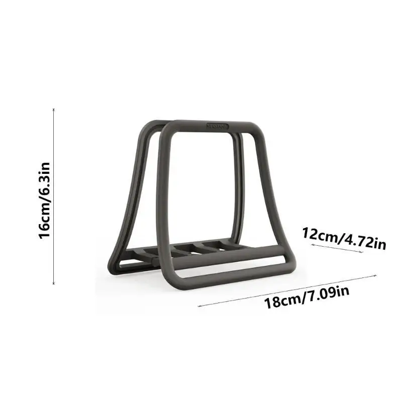 652f 조정 가능한 수직 노트북 스탠드 데스크 홀더 데스크탑 도크 공간 저장 노트북 스탠드 노트북 용.