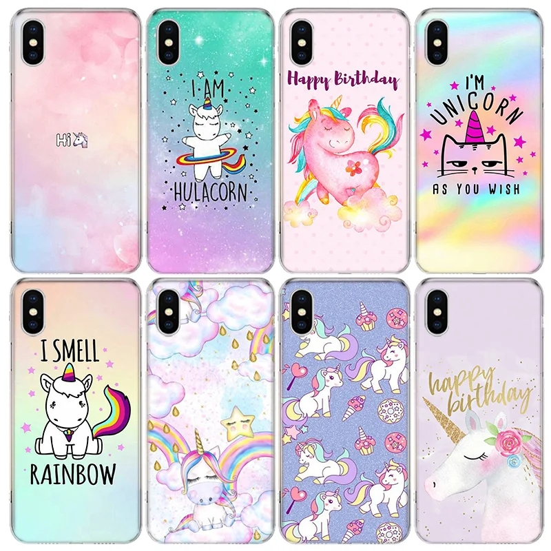 Hippo Unicorn Horse Phone Case For Apple Iphone 15 14 13 16 Pro Max Cover 11 12 Mini Fundas X XS Max XR 8 7 Plus Capa Shell Coqu