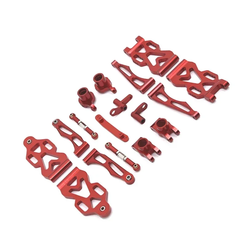 Metalen upgrade, zwenkarm, stuurbeker, drijfstang, set, voor SCY 1/16 JJRC 16101 16102 16103 16104 16106 16201 RC auto-onderdelen