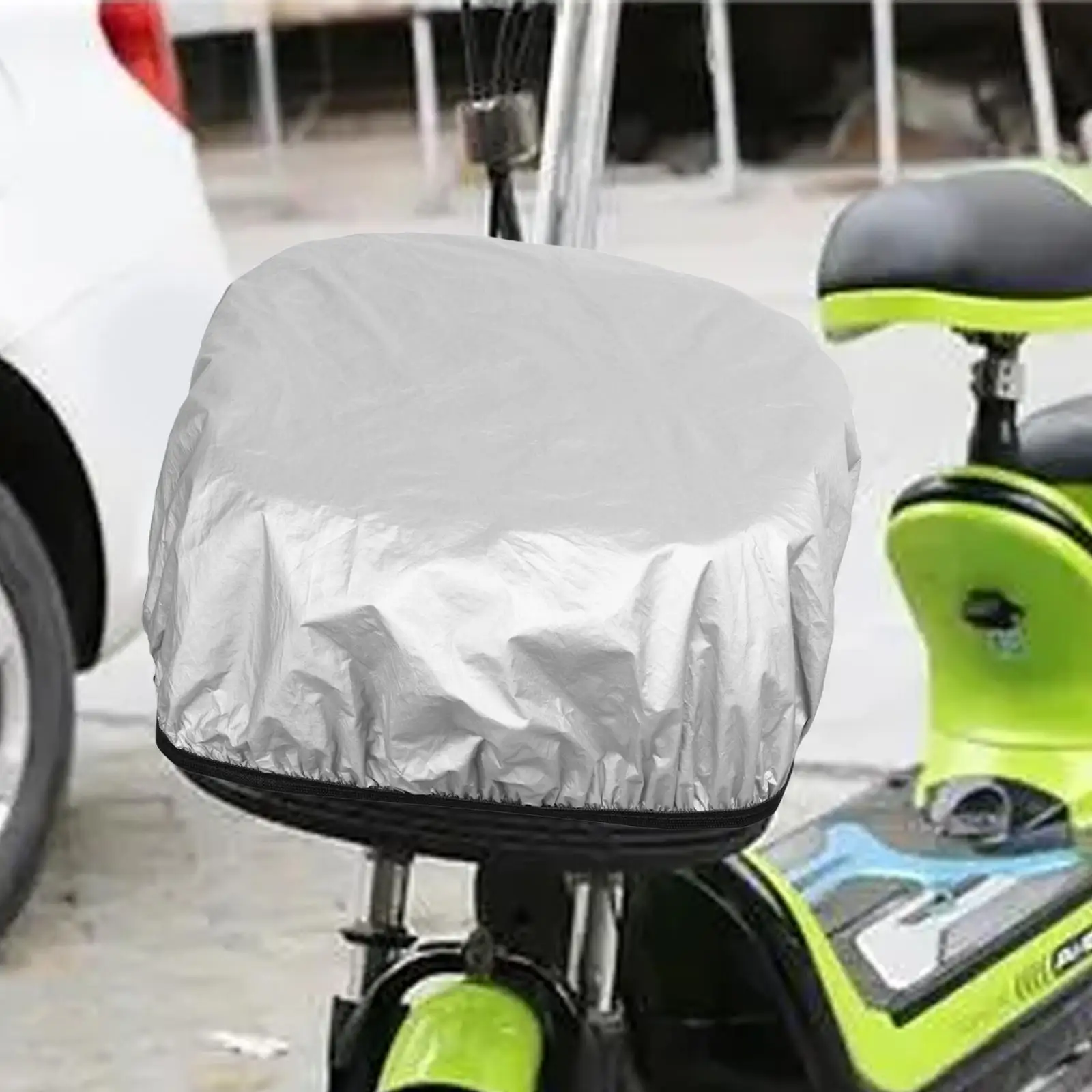 2-6pack Bike Basket Cover Waterproof Basket Liner for Most Baskets