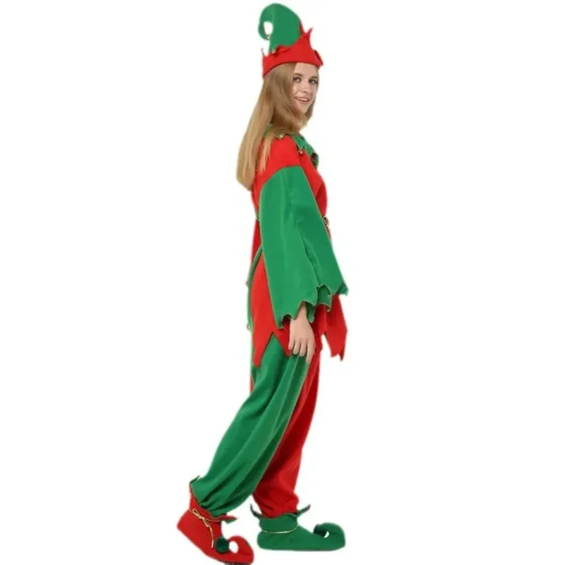 بدلات قزم للرجال والنساء أزياء الهالوين الأوروبية والأمريكية للأطفال ملابس عيد الميلاد التأثيرية العائلية الجديدة jk;6 #4