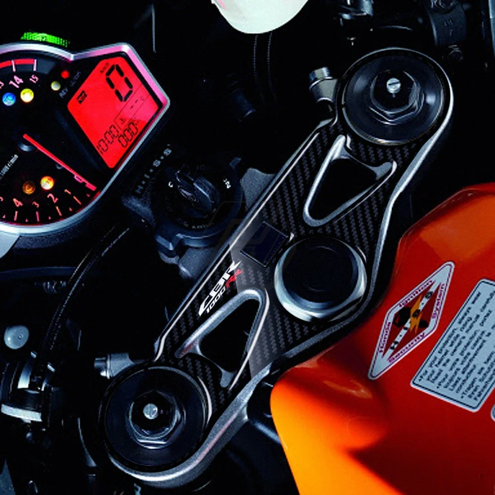 

For Honda CBR1000RR 2008-2016 3D Carbon-look Upper Triple Yoke Defender