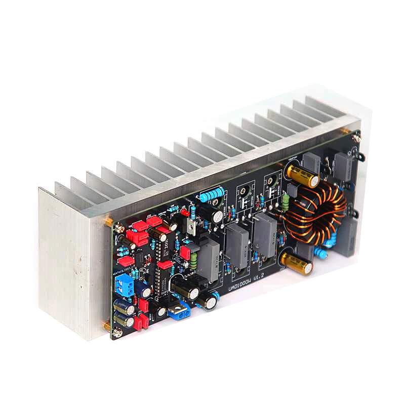 BAHOD UAD1000W Mono High Power Digital Amplifier Board Class D HiFi High Fidelity Audio Amplifier Board with Heat Sink