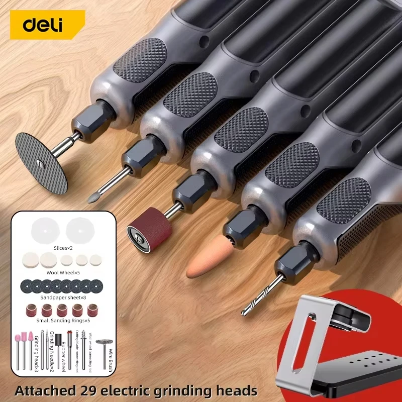 

Engraving Pen Grinder 18V 4-speed Regulation Engraver Mini Drill Electric Rotary Tool DIY Drill Grinding Electric Drills