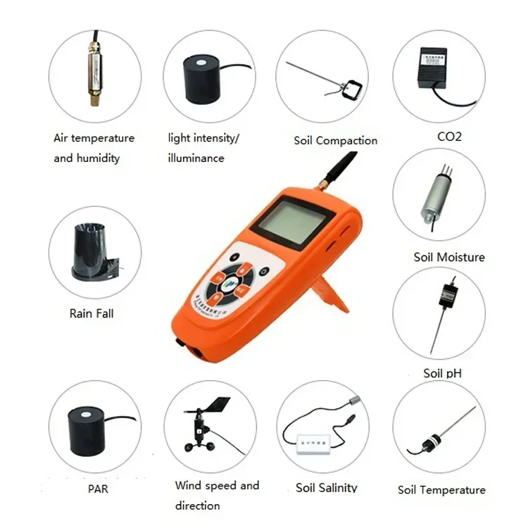 Hot sales Portable Garden Plants Flowers Moist Testing Instrument Soil Multi Parameter Meter