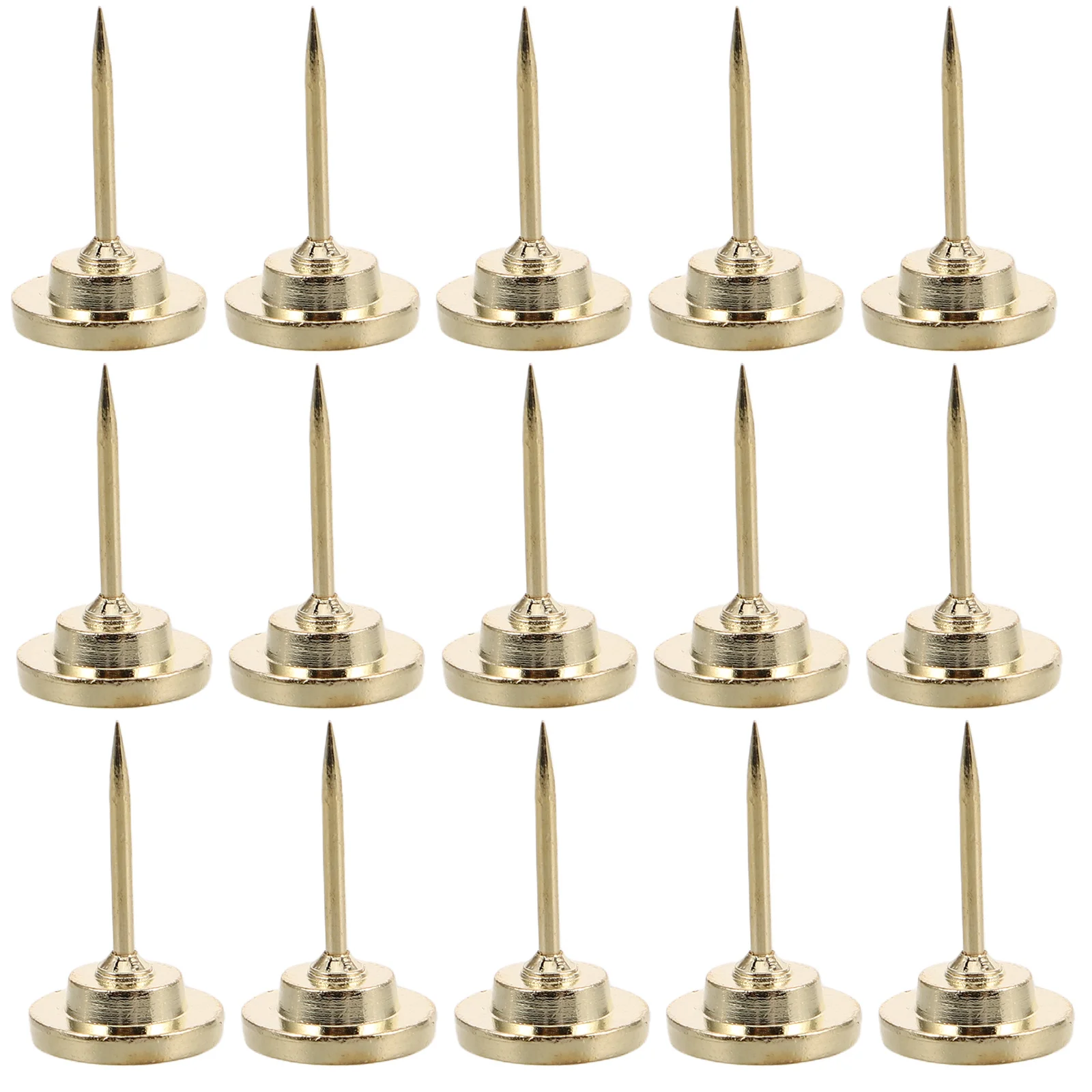 50 Uds. Tachuelas de pulgar para pared, chinchetas de cabeza plana, tablón de anuncios, exhibición de fotos, tachuelas de Metal resistentes, suministros escolares de oficina, corcho