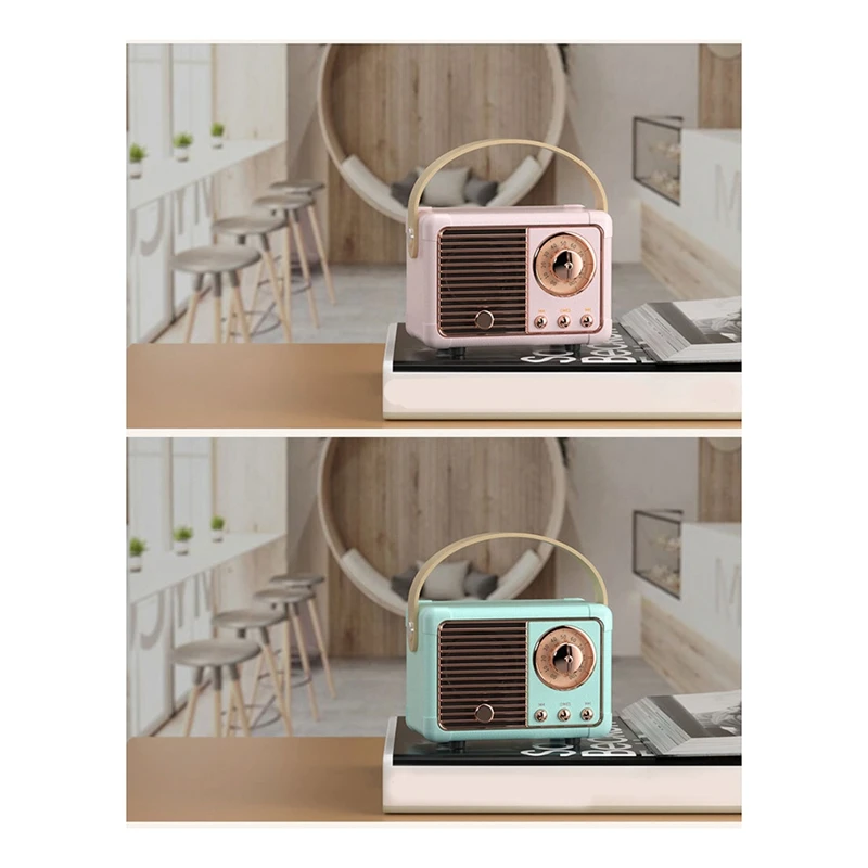 Retro Bluetooth Speaker HM11 Classical Retro Music Player Sound Stereo Portable Mini Travel Music Player