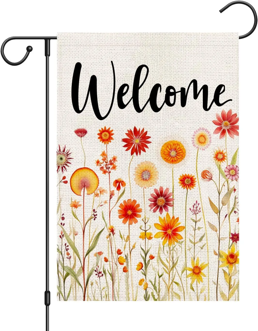 Fall Garden Flag 12x18 Inch Double Sided for Outside, Thanksgiving Autumn Seasonal Small Yard Outdoor Flag (z-16)