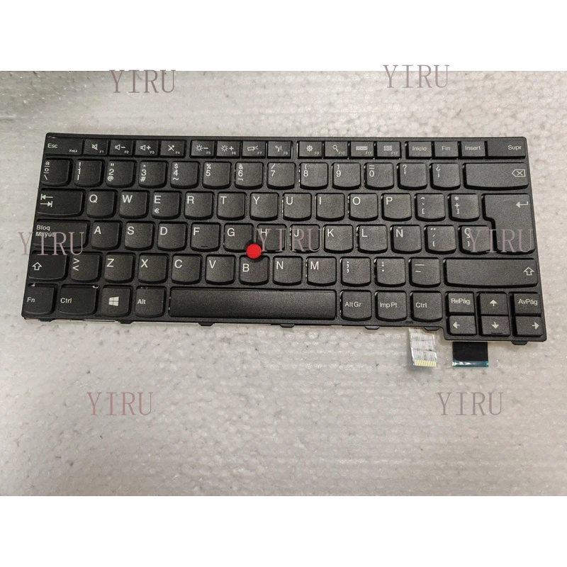 Teclado Español L+ para Lenovo Thinkpad T470S T460S, Teclado sin Retroiluminación, SP Teclado