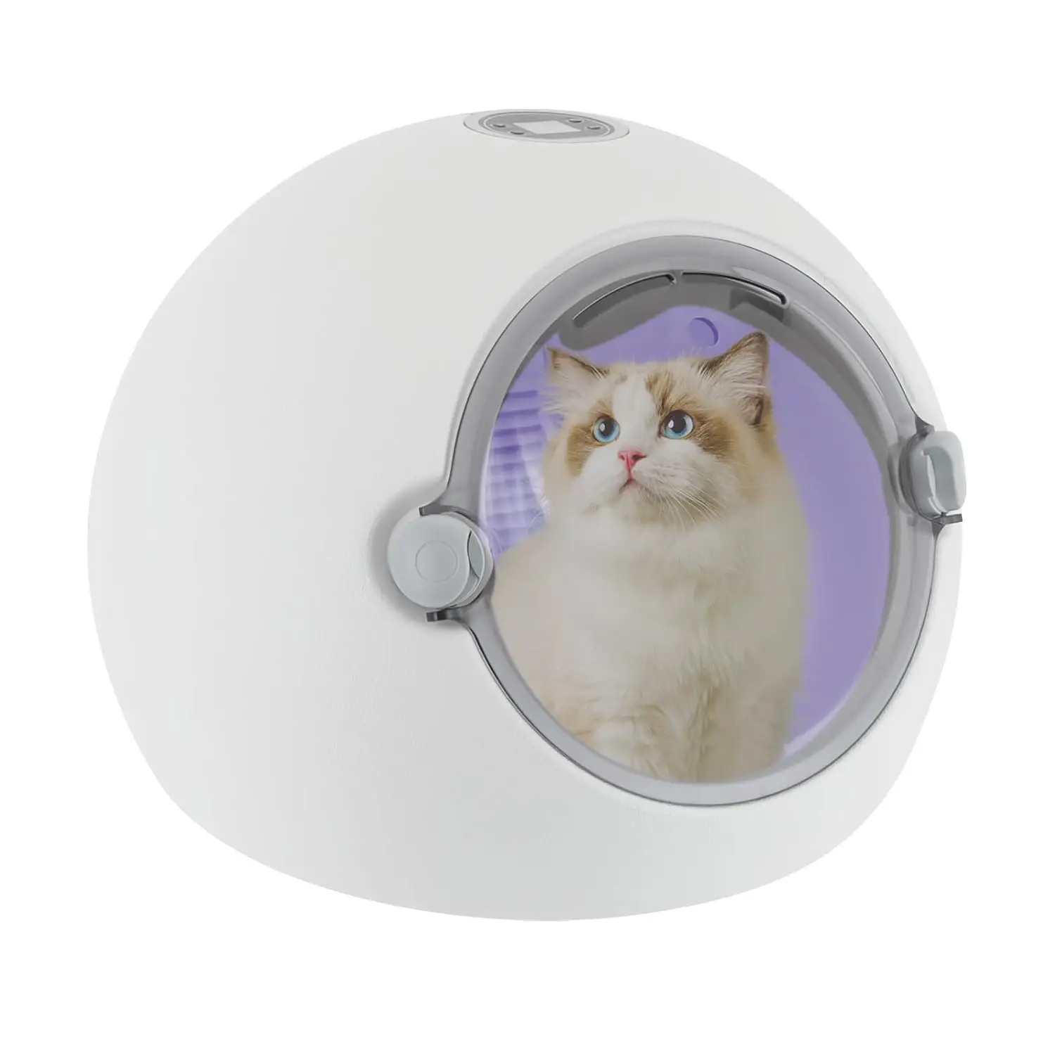 

Automatic Pet Drybo-Ultra Quiet,White Portable Cat Dryer Box with LED,Puppy Drying Machine,Smart Temperature, Customized
