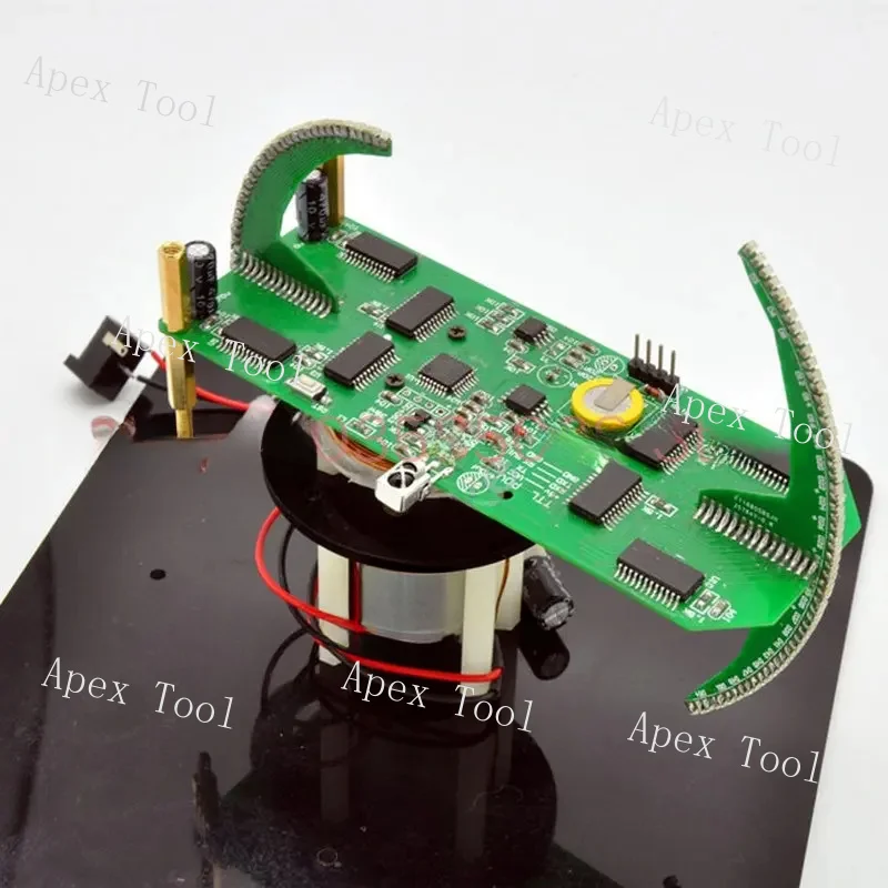 

Double Spherical Rotating LED POV Clock Advertising Display Screen Globe DIY Kit Parts