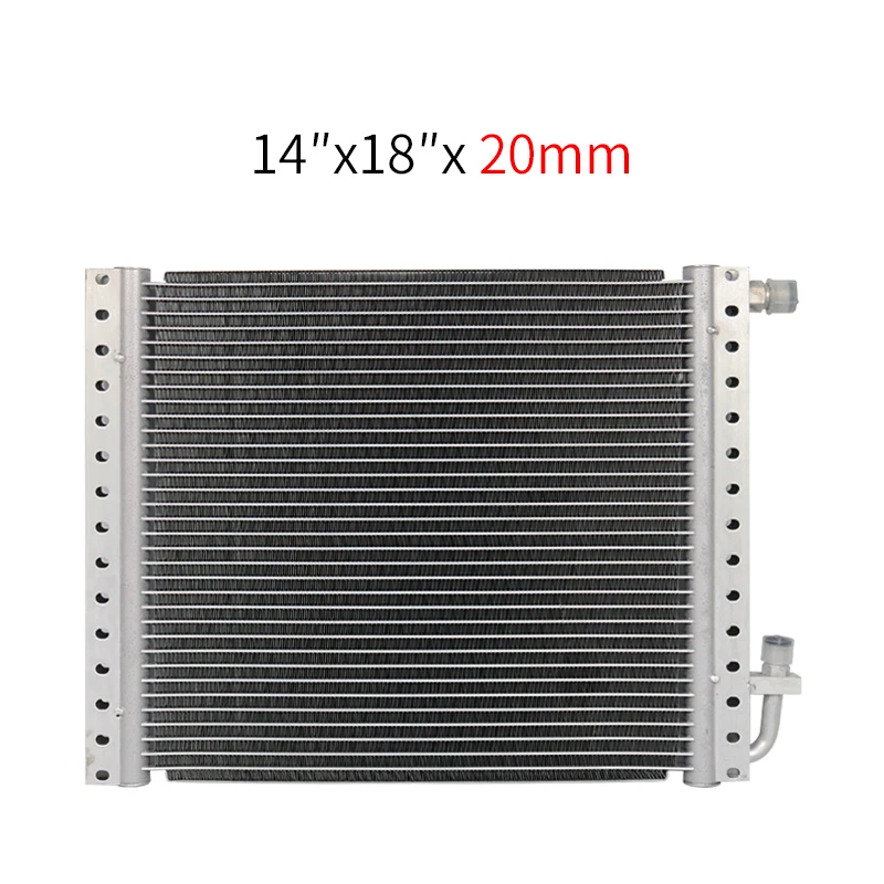 14\'\'x18\'\'x26mm Universal Aluminium Condenser Radiator for Vintage Car Truck Hot Rod Radiator A/C Conditioner Parts