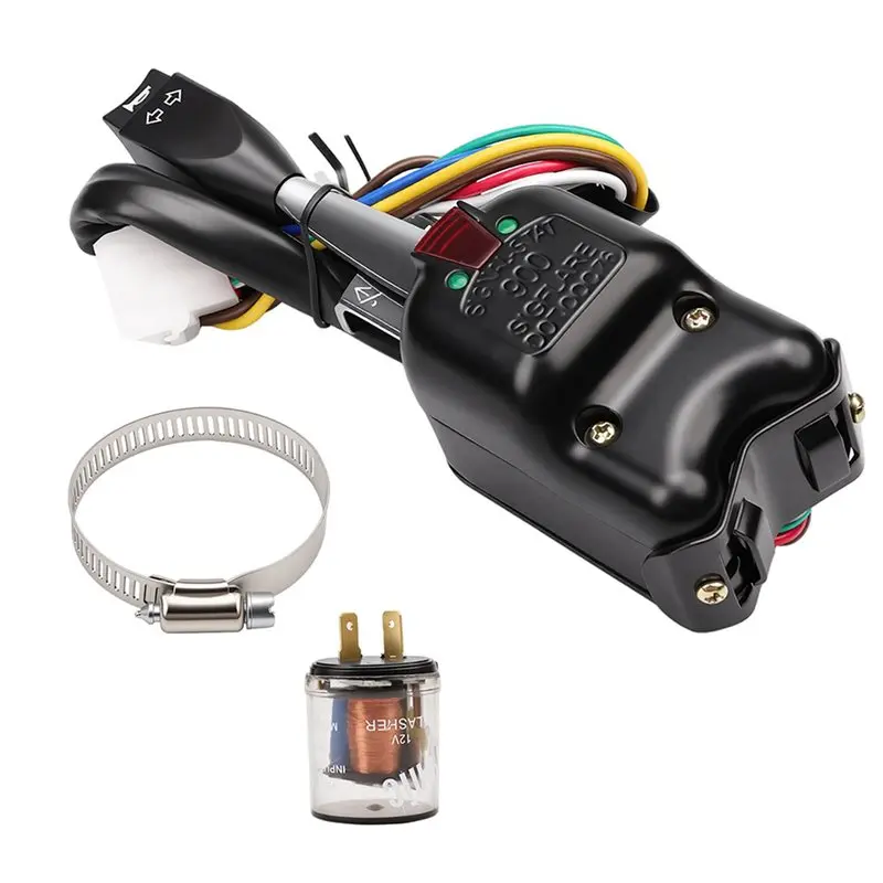 A89E-For GOLF Cart Turn Signal Switch Assembly 102517501, Complete Light Control Switch Kit For Club Car 2004+