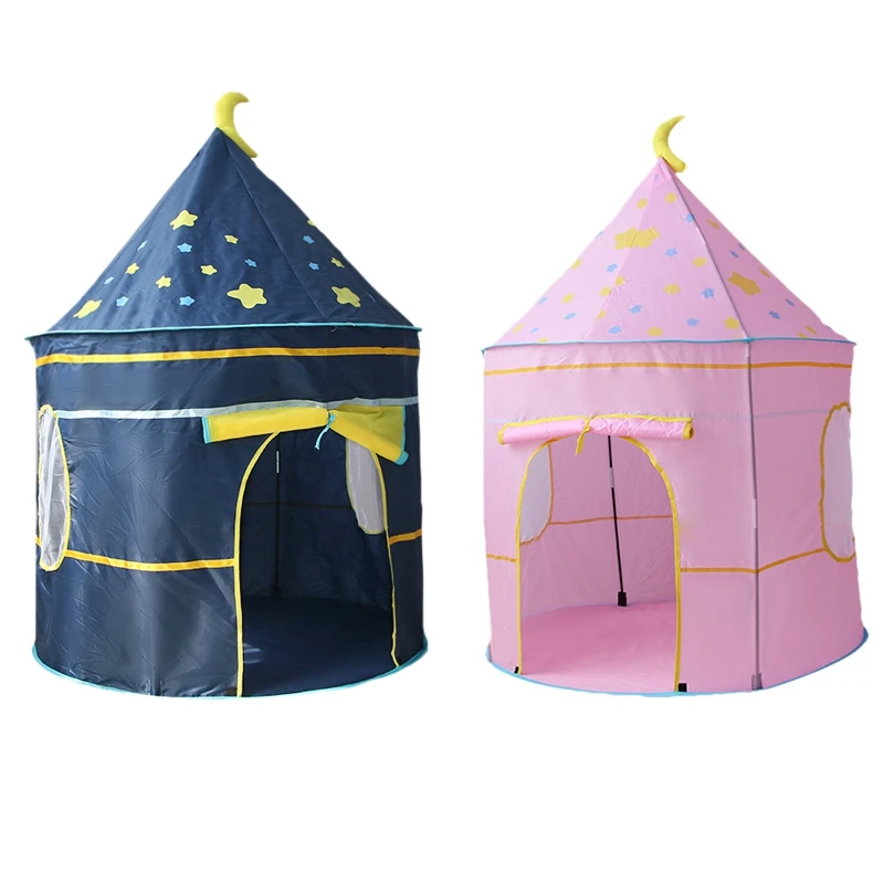 

Kids Play Tent Princess Castle Playhouse With Carry Bag Portable