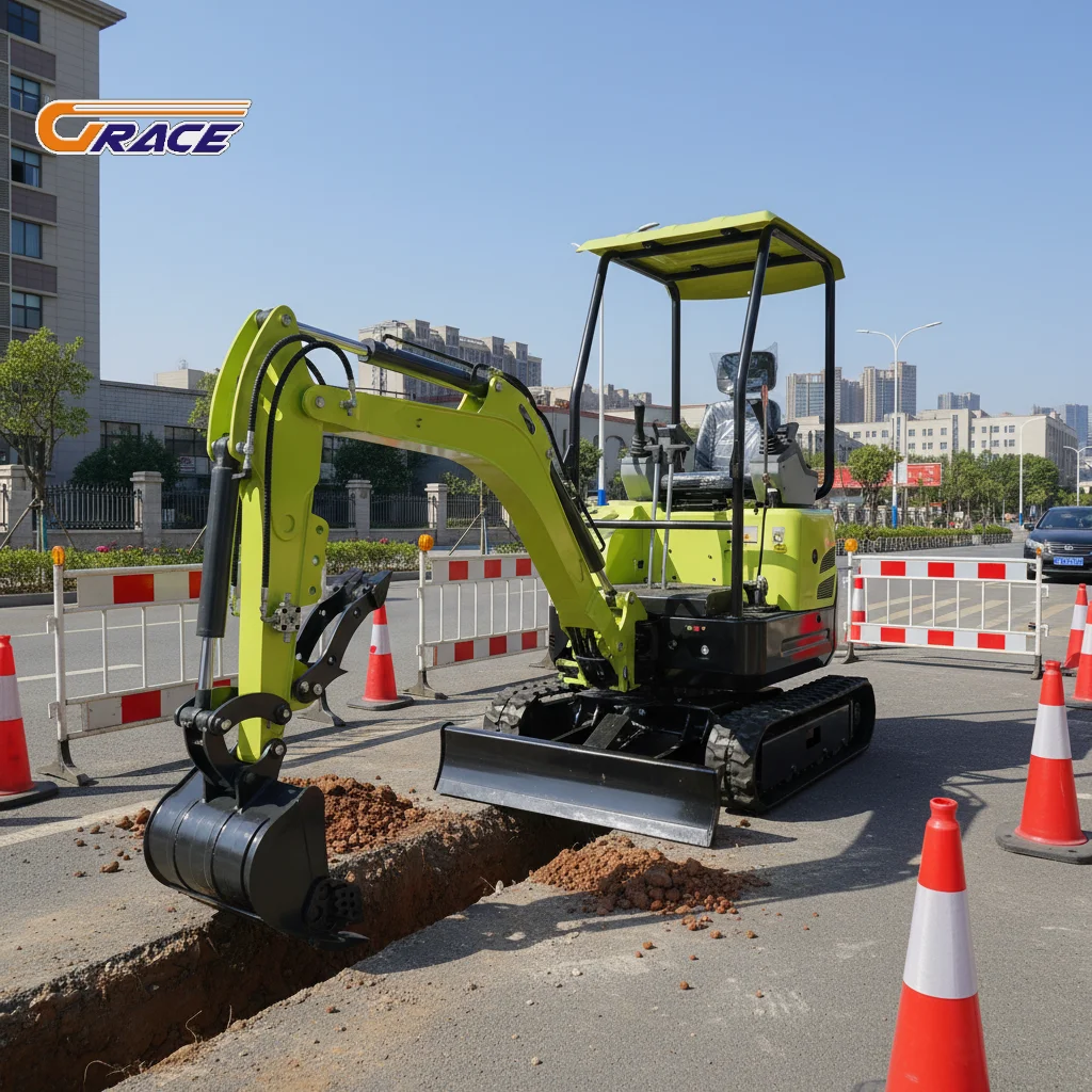 

Настраиваемый мини-экскаватор 2,5 тонны на гусеничном ходу, EURO 5, тяжелая строительная техника, хит продаж