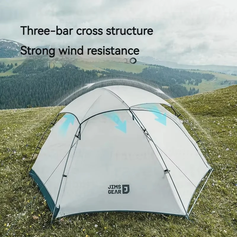 Naturehike J Series Camping Tent Windproof Waterproof 1500mm+ 15D 1-2 Person Lightweight Outdoor Portable Camping Hiking Tent