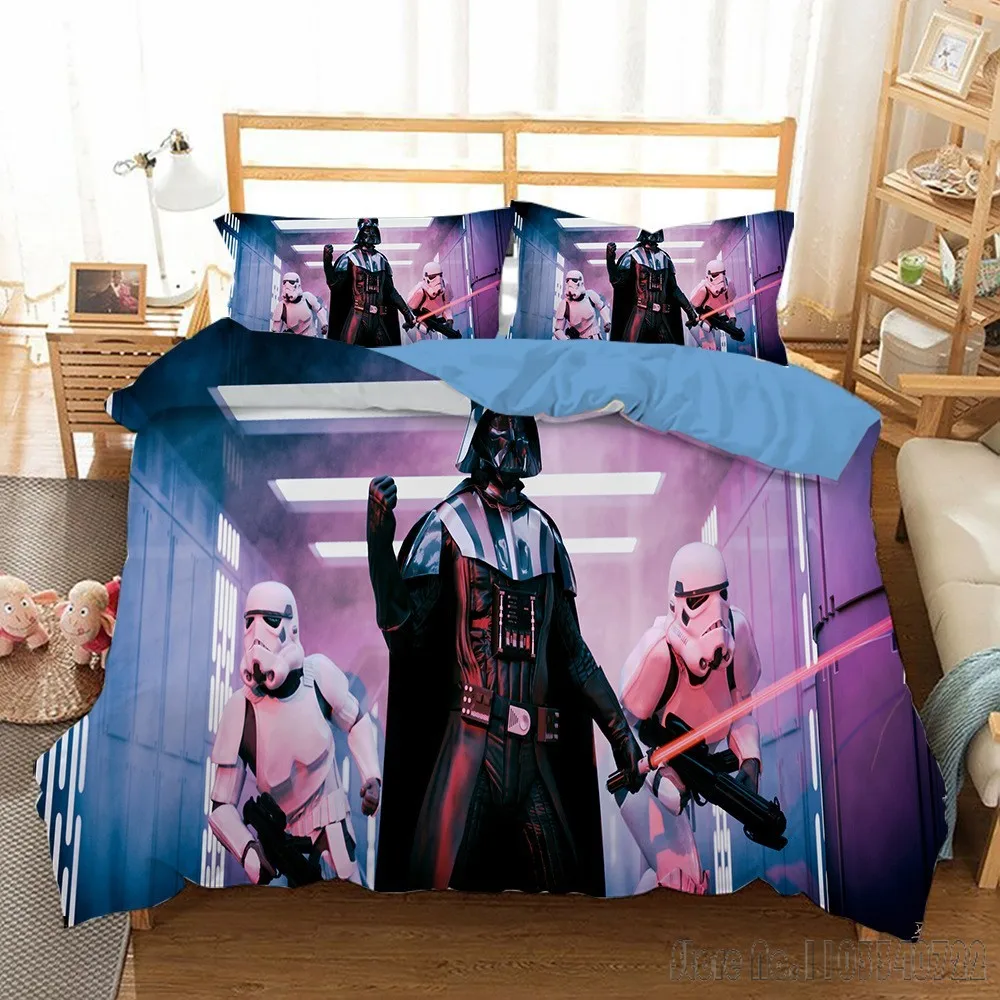 

Anime Hot 3D Printed Child Star Black Warrior Bedding Set Baby Duvet Cover Sets Bedclothes Twin Single King Kids Adult Gift
