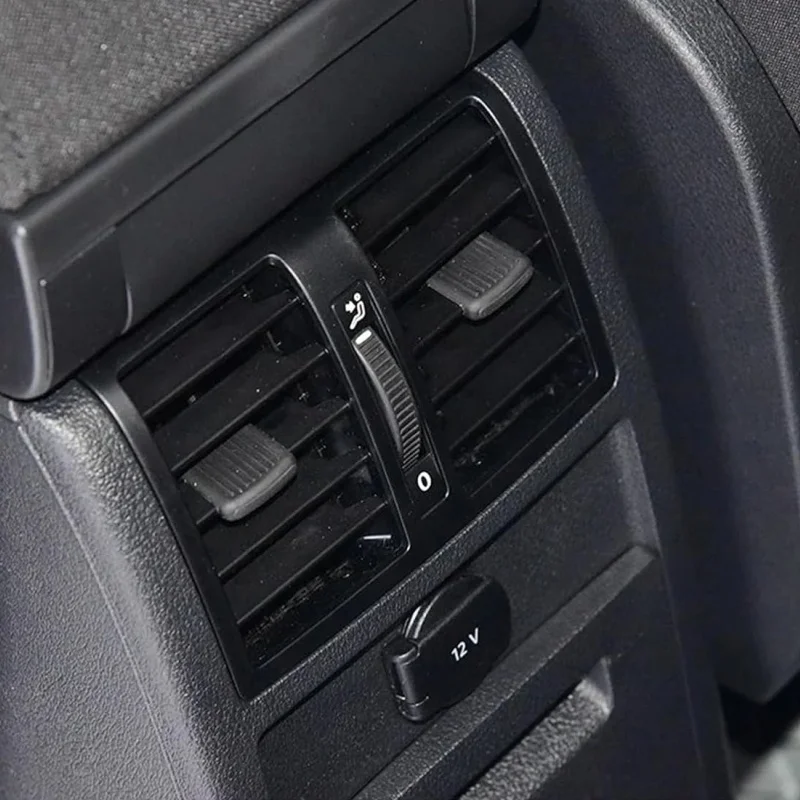 

Прочная розетка для кондиционера для VW Touran Caddy 04-15, компактная вентиляционная отверстие для кондиционера, автомобильная задняя розетка для кондиционера 1T0819203