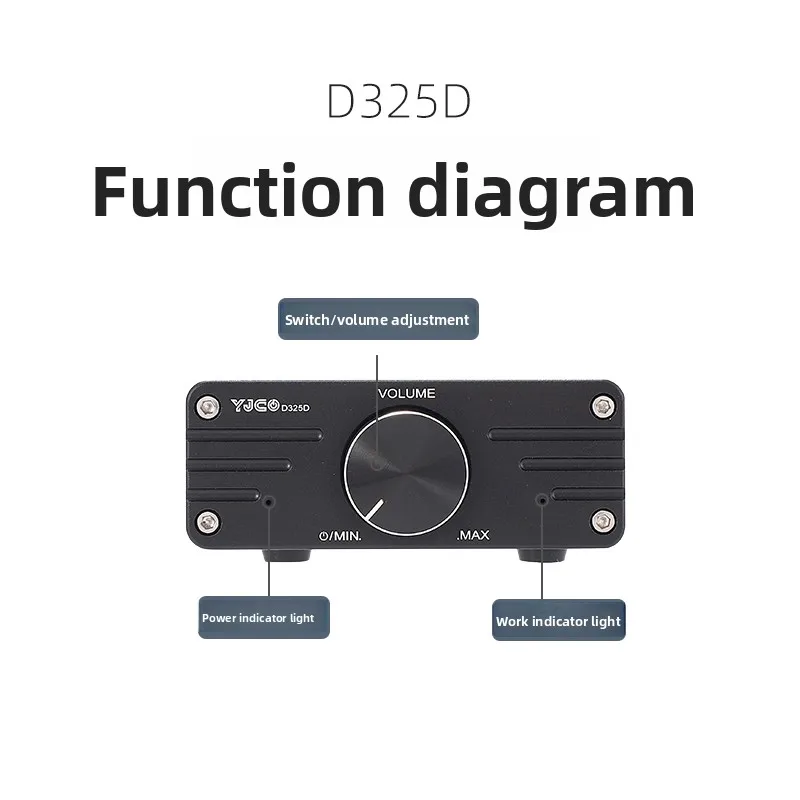 D325D TPA3255 듀얼 채널 고출력 HIFI 디지털 고음질 앰프, 오디오 앰프 300W * 2 가정용 파워 앰프