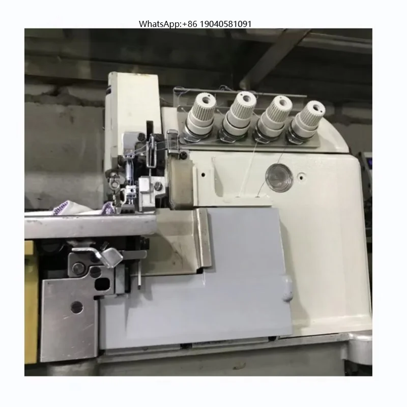 Japan Used 5214 Overlock Sewing Machine for Suits Shirt Garment Iso Standard