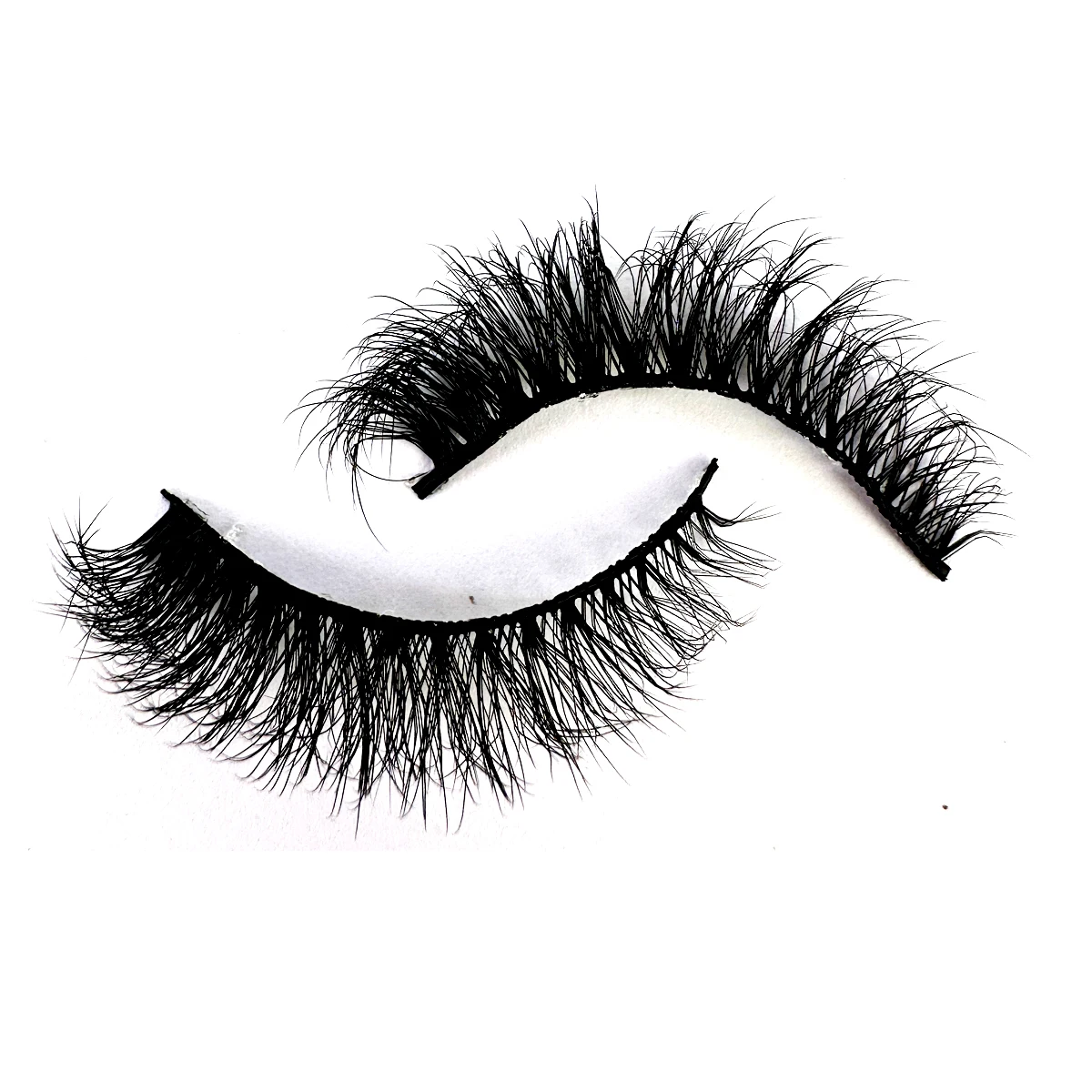 New10 Paar natürliche falsche Wimpern 5D flauschige gefälschte Wimpern langes Make-up 3D-Nerzwimpern Verlängerungswimpern Nerzwimpern für Schönheit