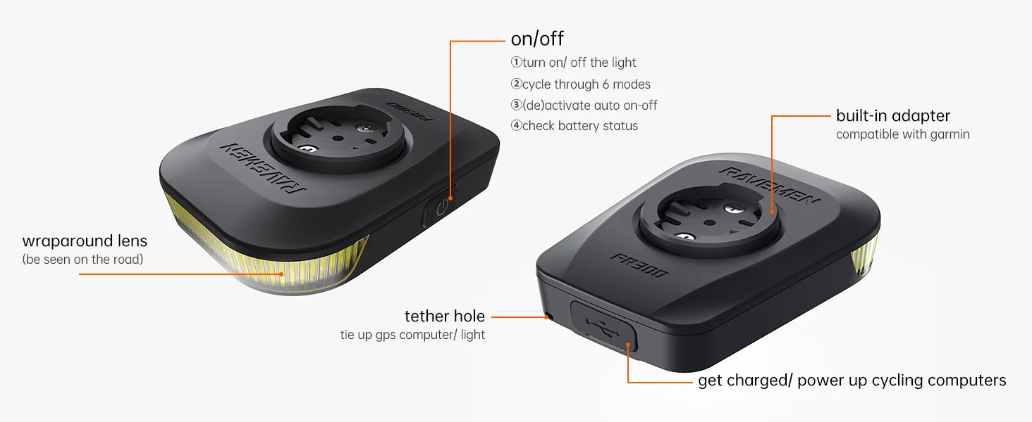 Adattatore Sospensione RAVEMEN AUB01 Per Fari Bici Strada - Montaggio Capovolto - Foto 6