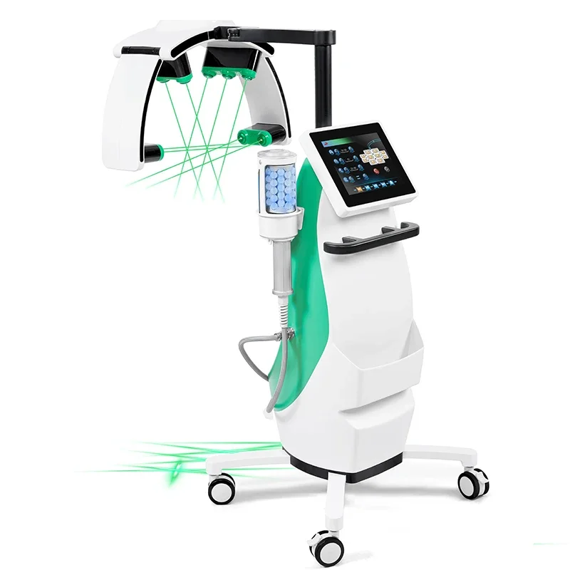 quente!! Laser 2 em 1 10D e rolo de bola interna 532nm máquina de redução de gordura com luz verde ou vermelha