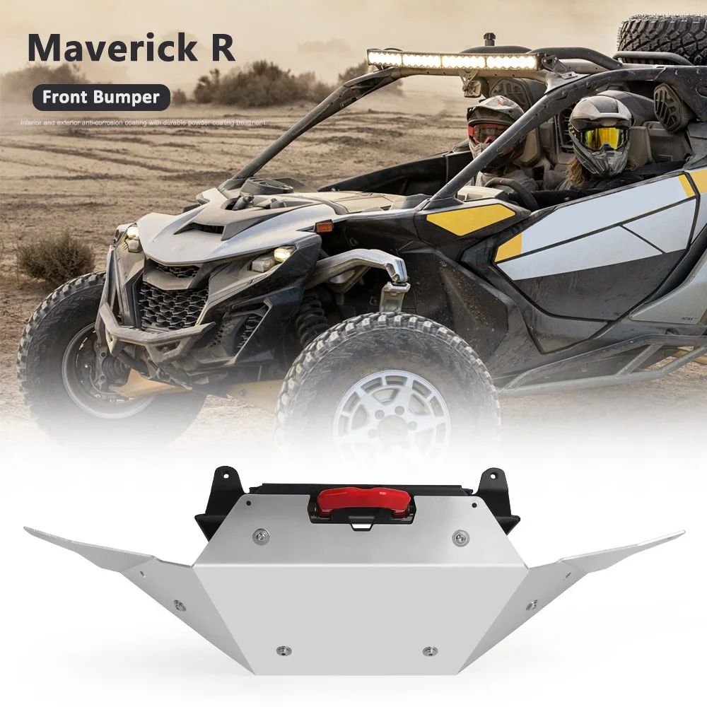 

For Can-am Maverick R Accessories Dune Front Bumper For Can Am MAVERICK R Anti-Collision Front Protective Bar For CanAm 2025
