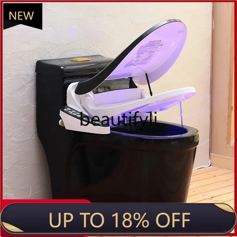 

Z189 Nordic creative high-end black smart toilet instant toilet cover, automatic cleaning and drying