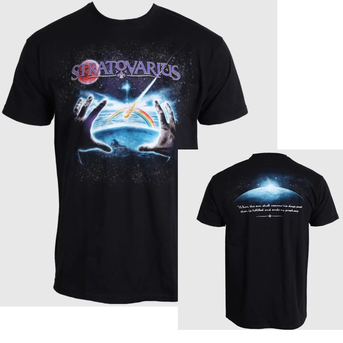 Camiseta de algodón con gráfico Stratovarius, camiseta Unisex de manga corta de verano, camiseta de marca a la moda, camisetas Vintage informales de lujo