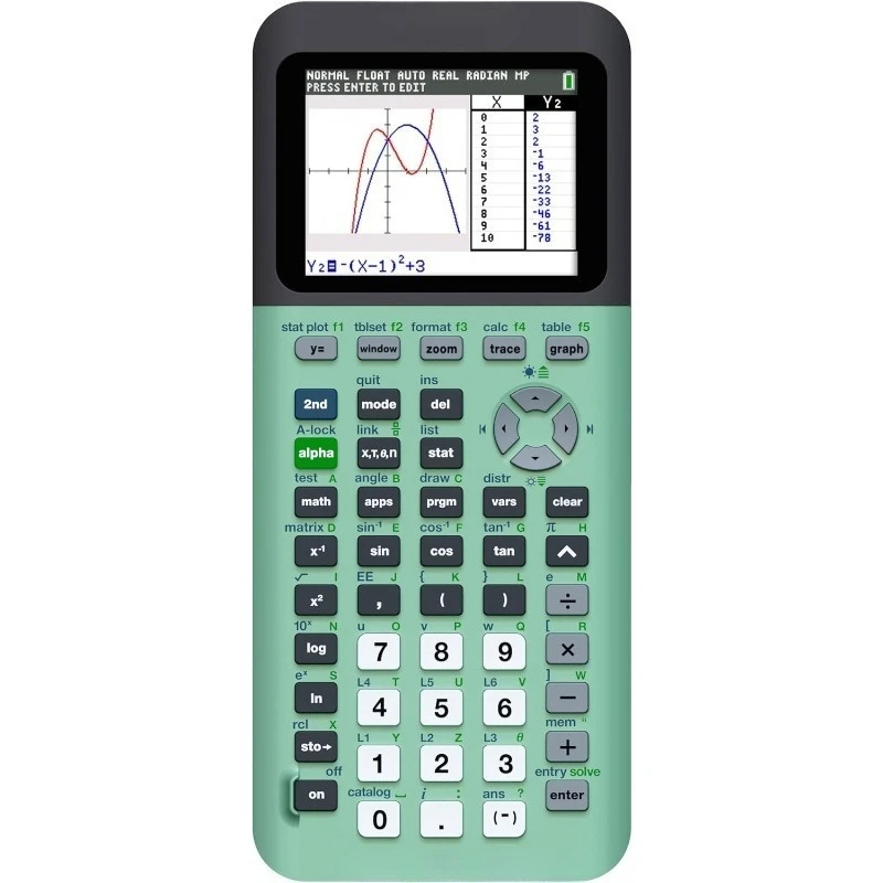 

TI-84 Plus CE Color Graphing Calculator, Mint Small