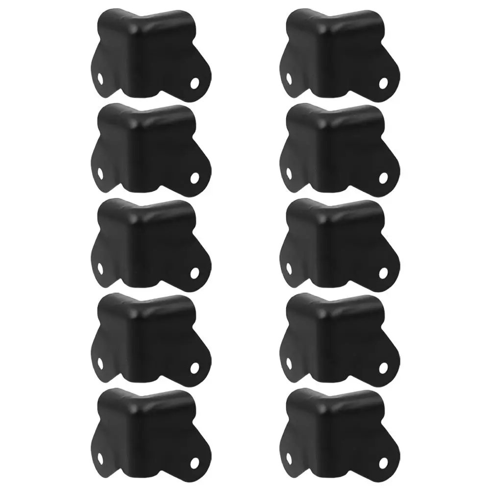 10Pcs Iron Corner Protector for Speakers Unique Style Wrap Corner Cover Protects Speaker Edges Cabinet Corners