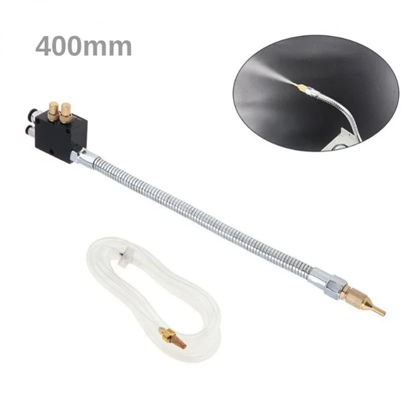 A76K Atomizing Coolant Lubrication Spray System 400Mm,Sprayer Metal Hose For Cutting/Engraving/Cooling Machine