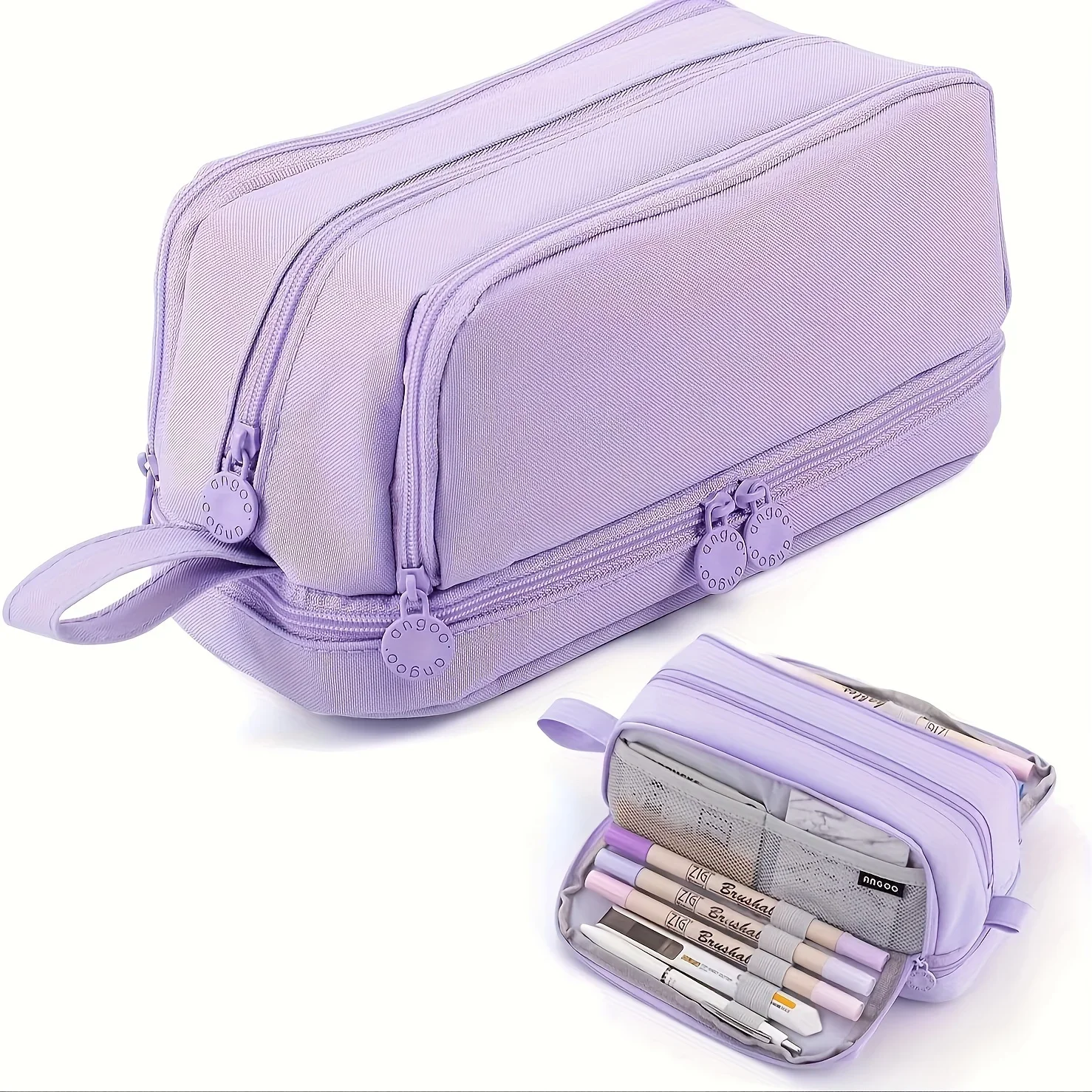Kawaii Federmäppchen mit mehreren Fächern für Schüler, für den Schulanfang, große Kapazität, wasserdicht, niedlich, koreanisches Briefpapier, Schule