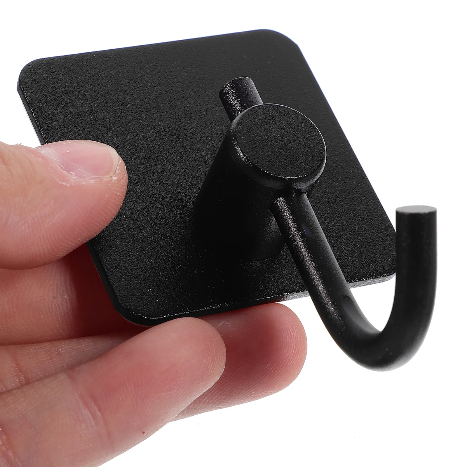 

4Pcs Stainless Steel Wall Hooks Adhesive Heavy Duty Waterproof Strong Sticky Hangers for Bathroom Kitchen Towel Robe Coat Keys