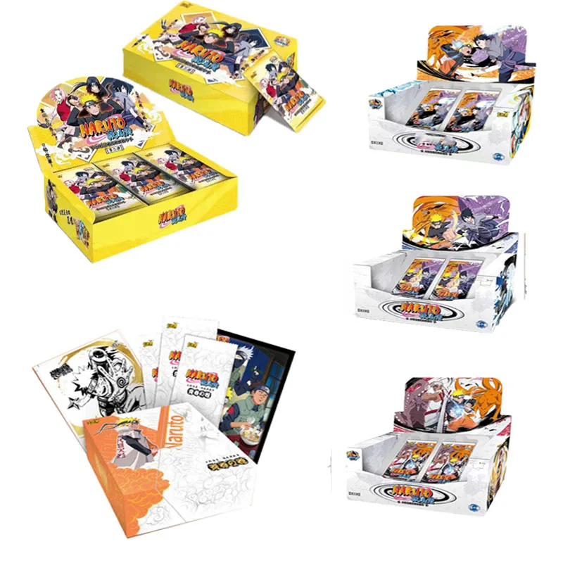 Wholesale Naruto Collection Card Booster Box Kayou Tier1 Wave1 Bullet Exquisite Picture Children's Birthday Gifts