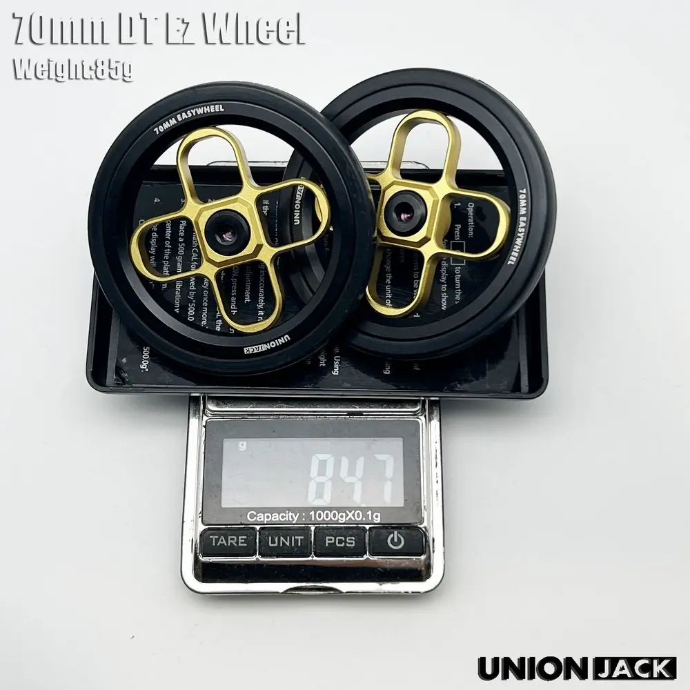 UnionJack new DT easywheel 70mm for brompton cline pline tline for java neo HH Same style DT easy wheel