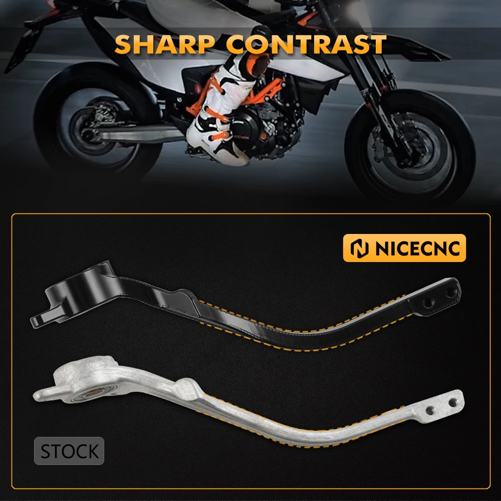 (EU-Lager) NICECNC Für KTM 690 Enduro R 690 SMC R 2019-2026 Bremspedal Für Husqvarna 701 Enduro/701 Supermoto GasGas 700 SM/ES – Detail 3
