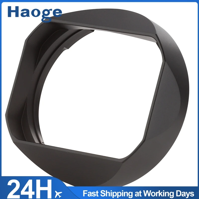 

Металлическая квадратная байонетная бленда Haoge для объектива SIGMA 35 мм F2 DG DN | Современные беззеркальные линзы Sony E-Mount или Leica L Mount