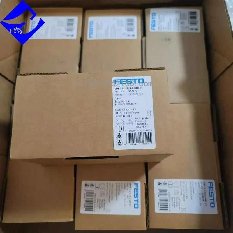 FESTO 557772 VPPE-3-1-1/8-6-010-E1 Genuine Original Special Offer, All Series Available, Full Compensation for Counterfeit Goods