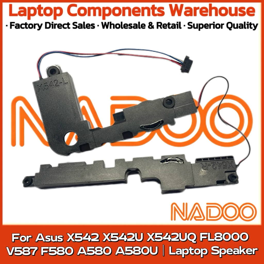 

New Original Laptop Notebook Audio Speaker For Asus X542 X542U X542UQ FL8000 V587 F580 A580 A580U built-in speaker horn audio